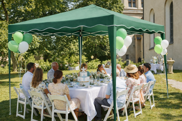 Faltpavillon grün  (VERLEIH)